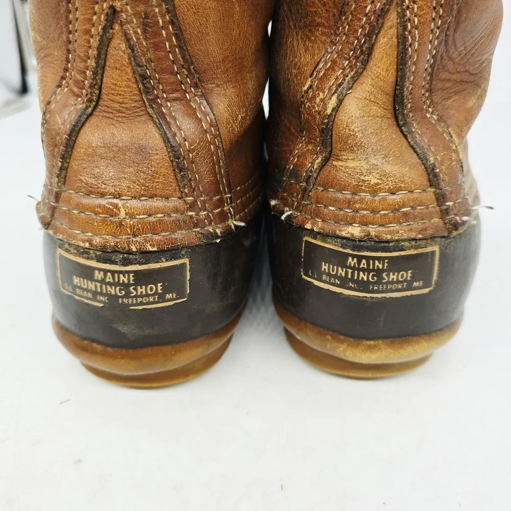 Vintage‎ LL Bean Boots Mens 11 M Gore-Tex Thinsulate Maine Hunting Made in USA